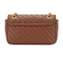 GG Marmont Shoulder, &pound;650, Handbags, Brown, Leather, Back view